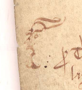 Head in profile, C 60/34, m. 2.