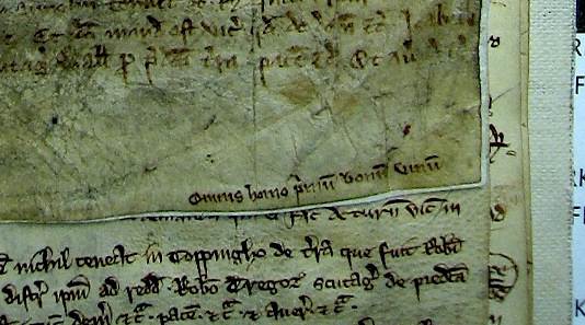 Omnis homo primum bonum vinum, E 159/31, m. 8d.